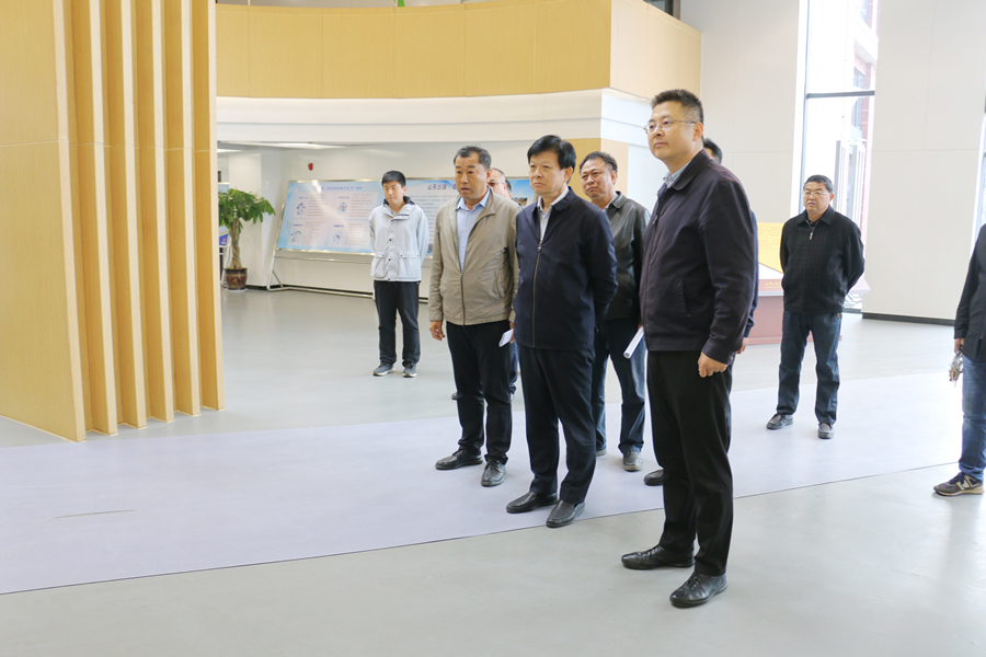集团董事长张志华赴实业公司泰安文化资产项目调研指导融合创新工作